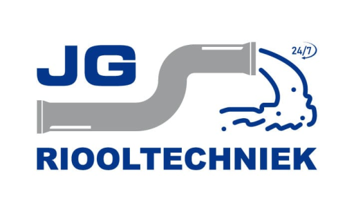 Het logo van J.G. Riooltechniek, uw loodgieter voor in Bergen Op Zoom